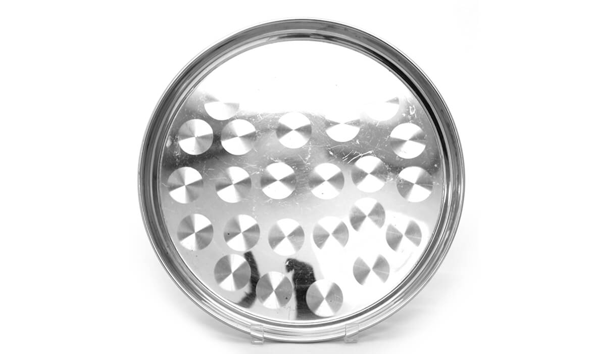 14in Stainless Serving Tray