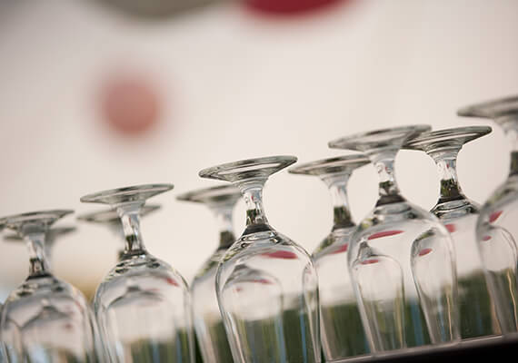 Glassware for Wedding & Event Rentals