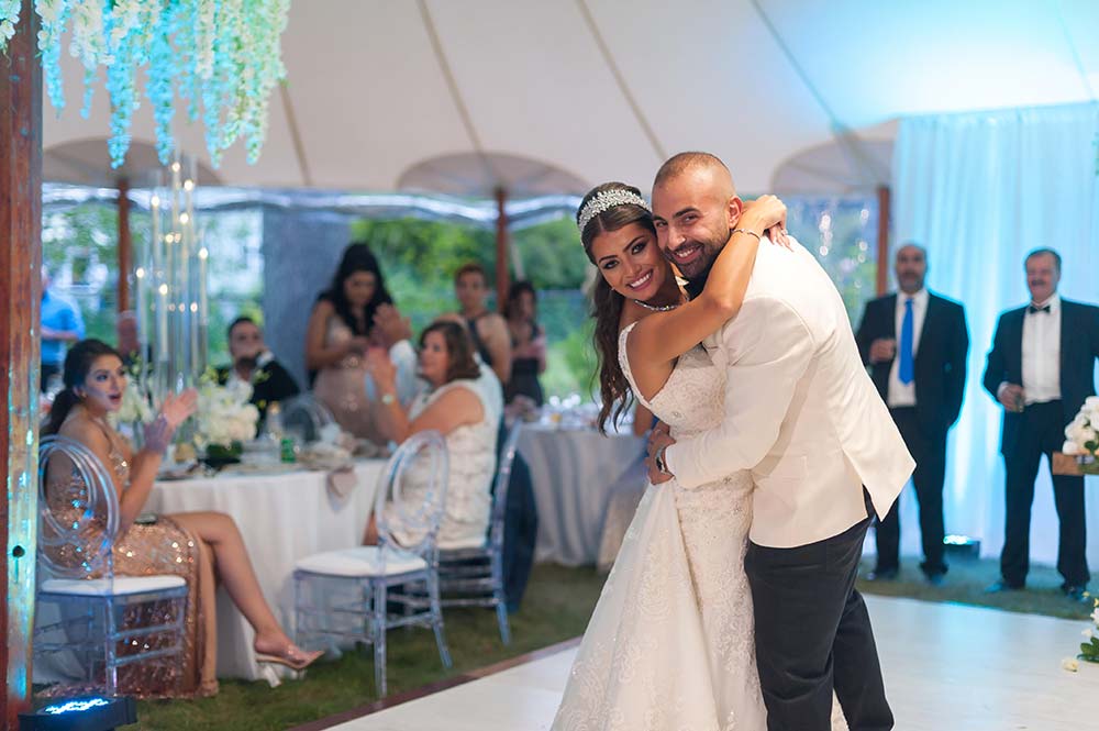 A Backyard turned into a Late Summer Fairytale Wedding
