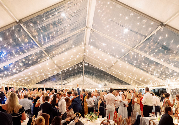 Bayview Frame Tent for Wedding Rental