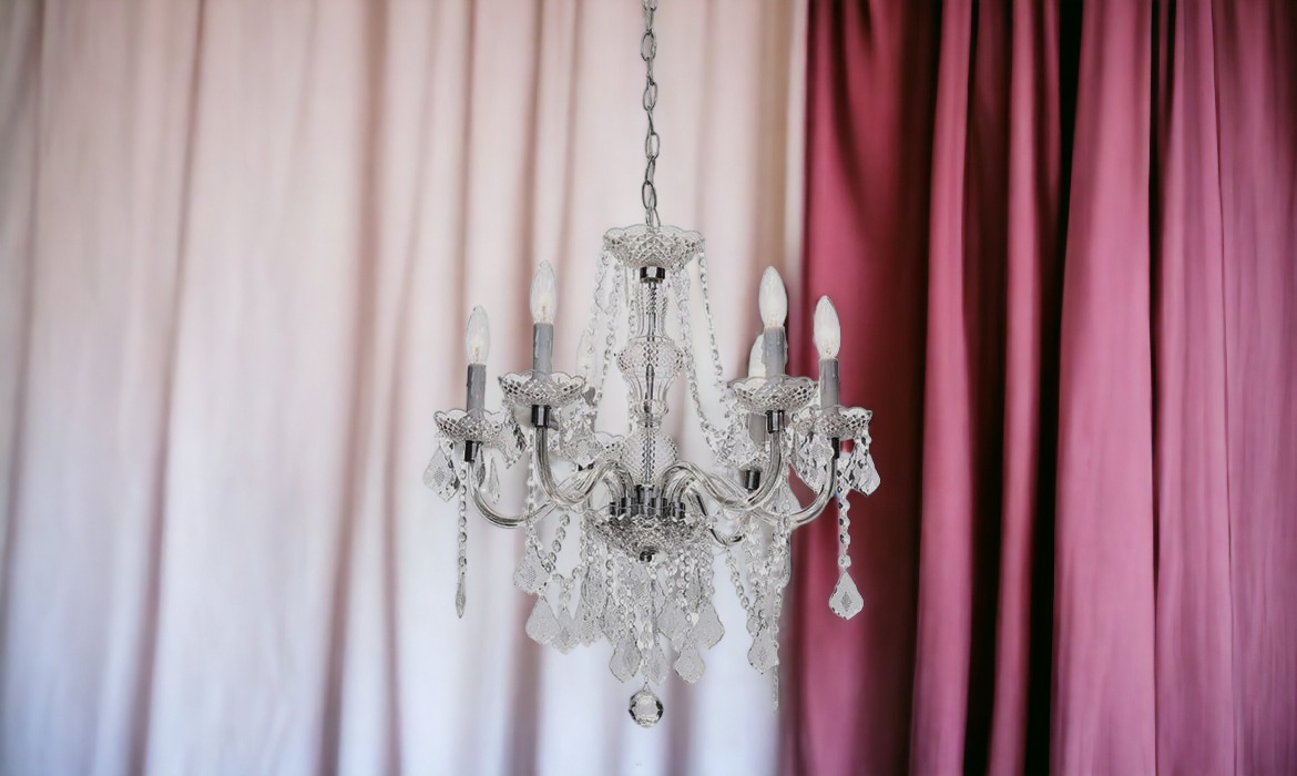 Small Crystal Chandelier